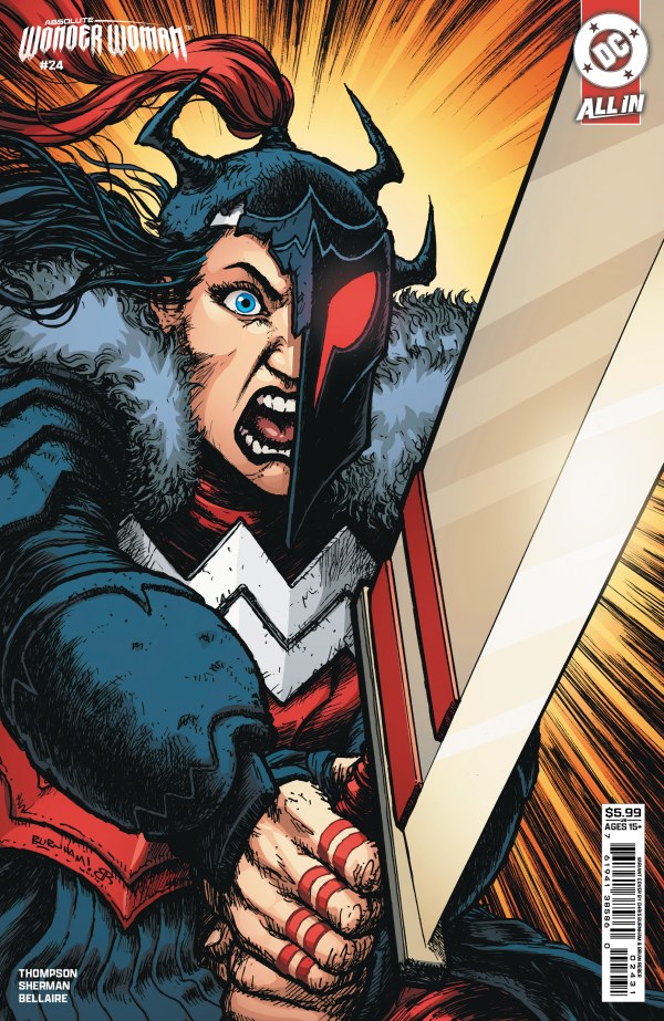 Absolute Wonder Woman #24 Cover C Chris Burnham Variant