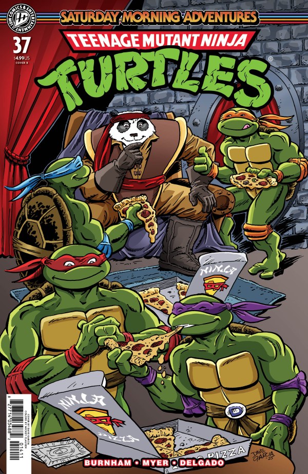 Teenage Mutant Ninja Turtles: Saturday Morning Adventures #37 Cover B Dave Garcia Variant