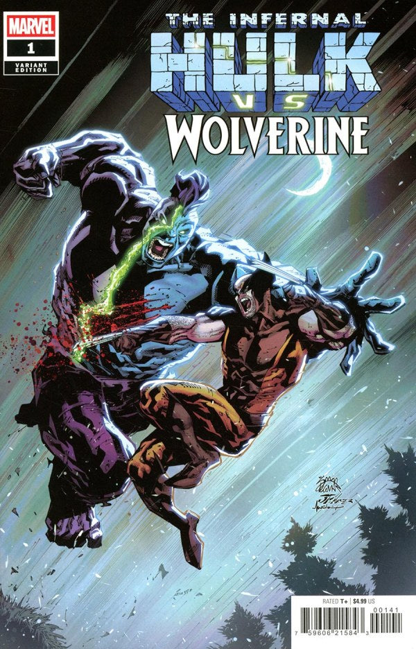 Infernal Hulk vs. Wolverine #1 Ryan Stegman Variant