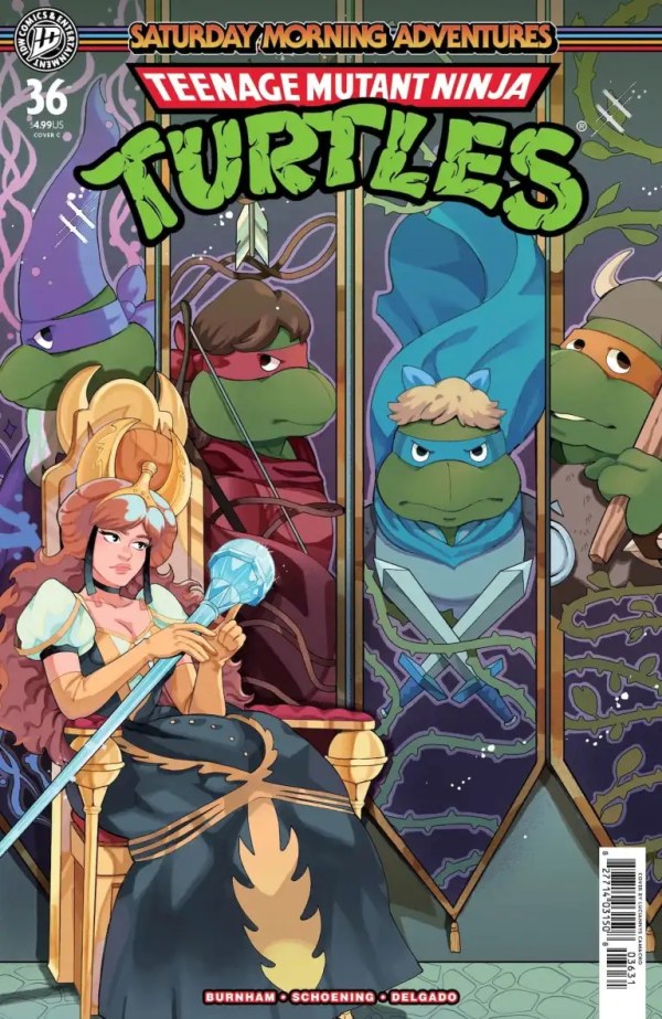 Teenage Mutant Ninja Turtles: Saturday Morning Adventures #36 Cover C Luciannys Camacho Variant