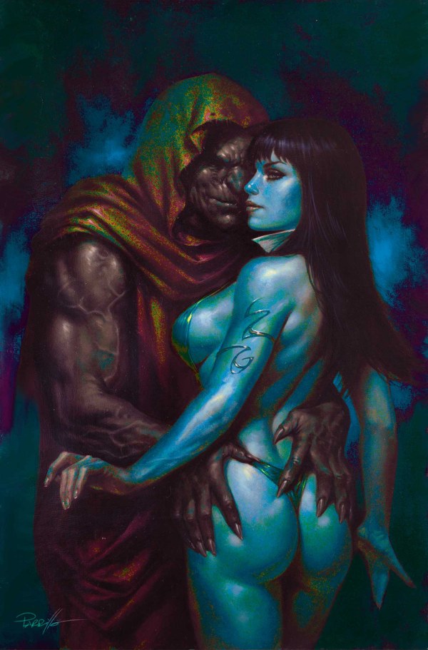 Vampirella #5 Cover O 1:10 Lucio Parrillo Ultraviolet Virgin Variant