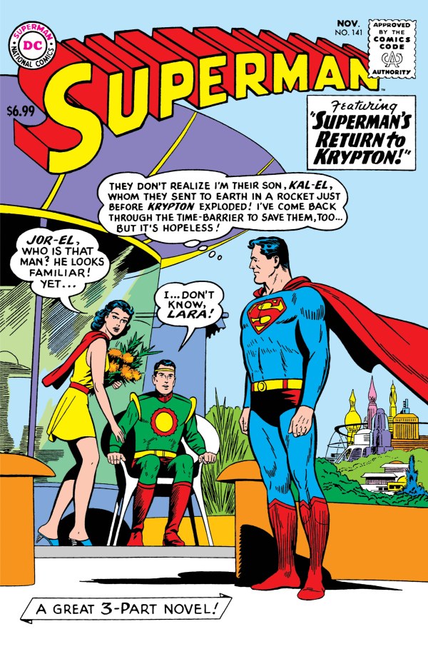 Superman #141 Facsimile Edition 2026 Foil Variant
