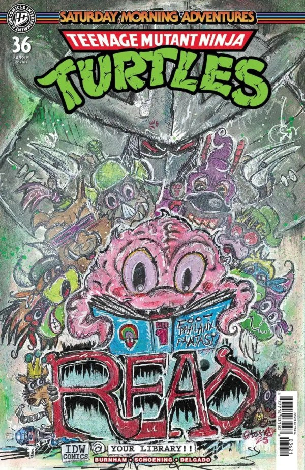 Teenage Mutant Ninja Turtles: Saturday Morning Adventures #36 Cover B tOkKa Variant