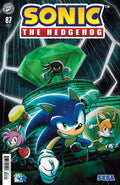 Sonic the Hedgehog #87 Cover B Kris Dobbins Variant