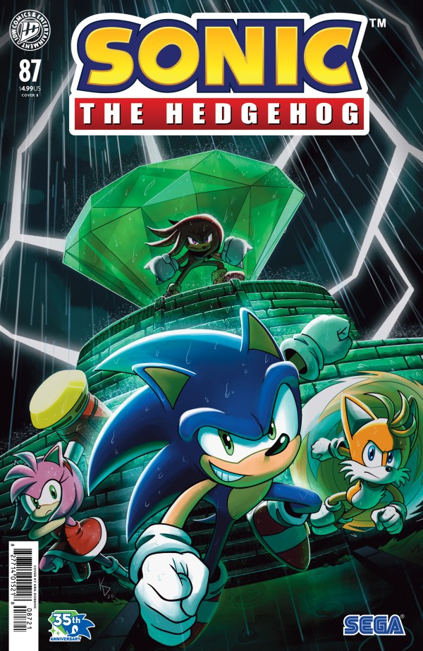 Sonic the Hedgehog #87 Cover B Kris Dobbins Variant
