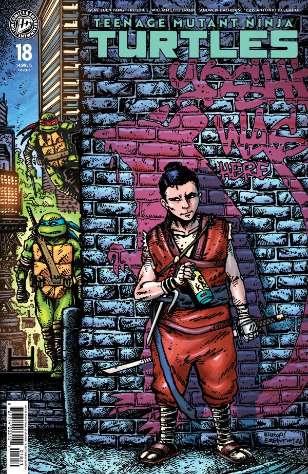 Teenage Mutant Ninja Turtles #18 Cover B Ben Bishop Variant