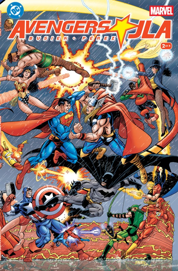 Avengers / JLA #2 Facsimile Edition 2026 Foil Variant