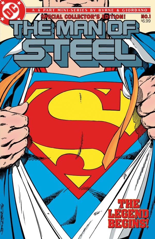 The Man of Steel #1 Facsimile Edition 2026 Foil Variant
