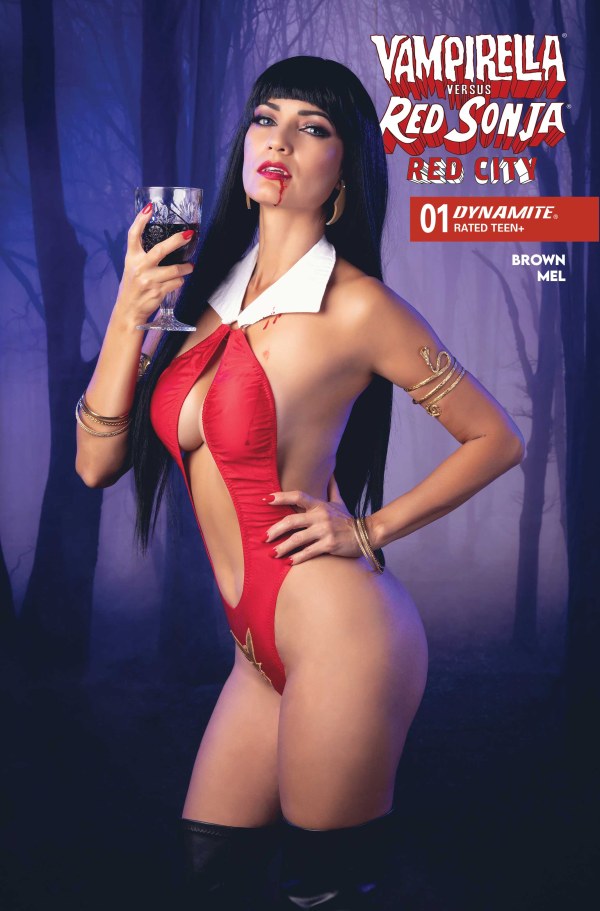 Vampirella vs. Red Sonja: Red City #1 Cover C Vampirella Cosplay Photo Variant