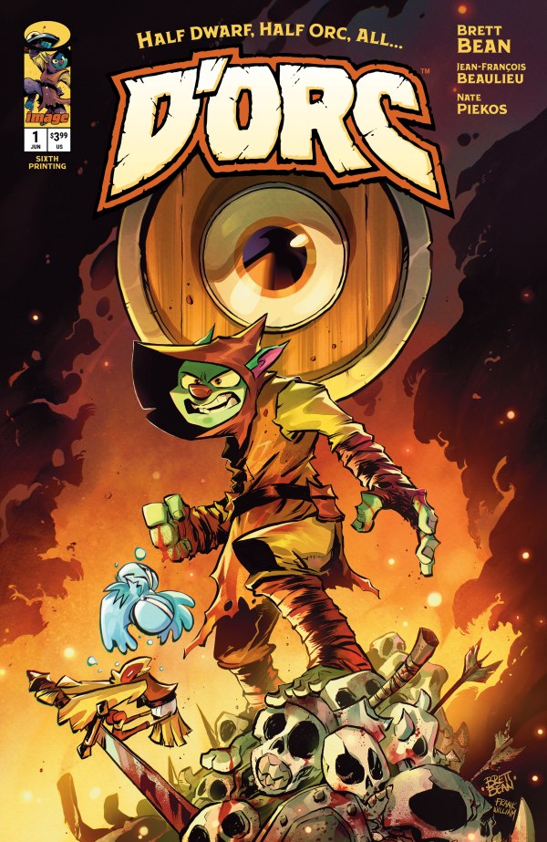 D'Orc #1 6th Printing Brett Bean