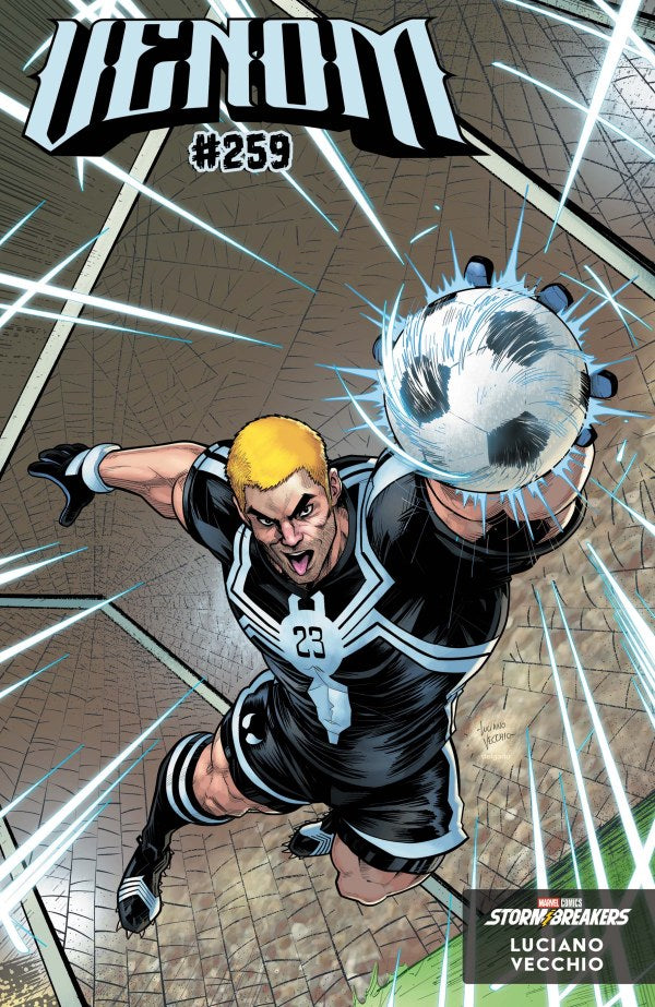 Venom #259 Luciano Vecchio Marvel Soccer Variant
