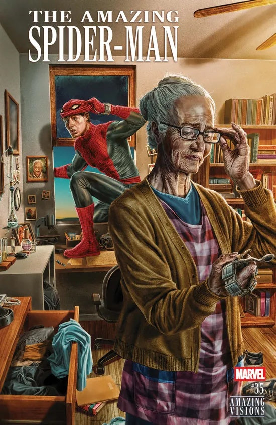 The Amazing Spider-Man #35 Lee Bermejo Amazing Visions Variant