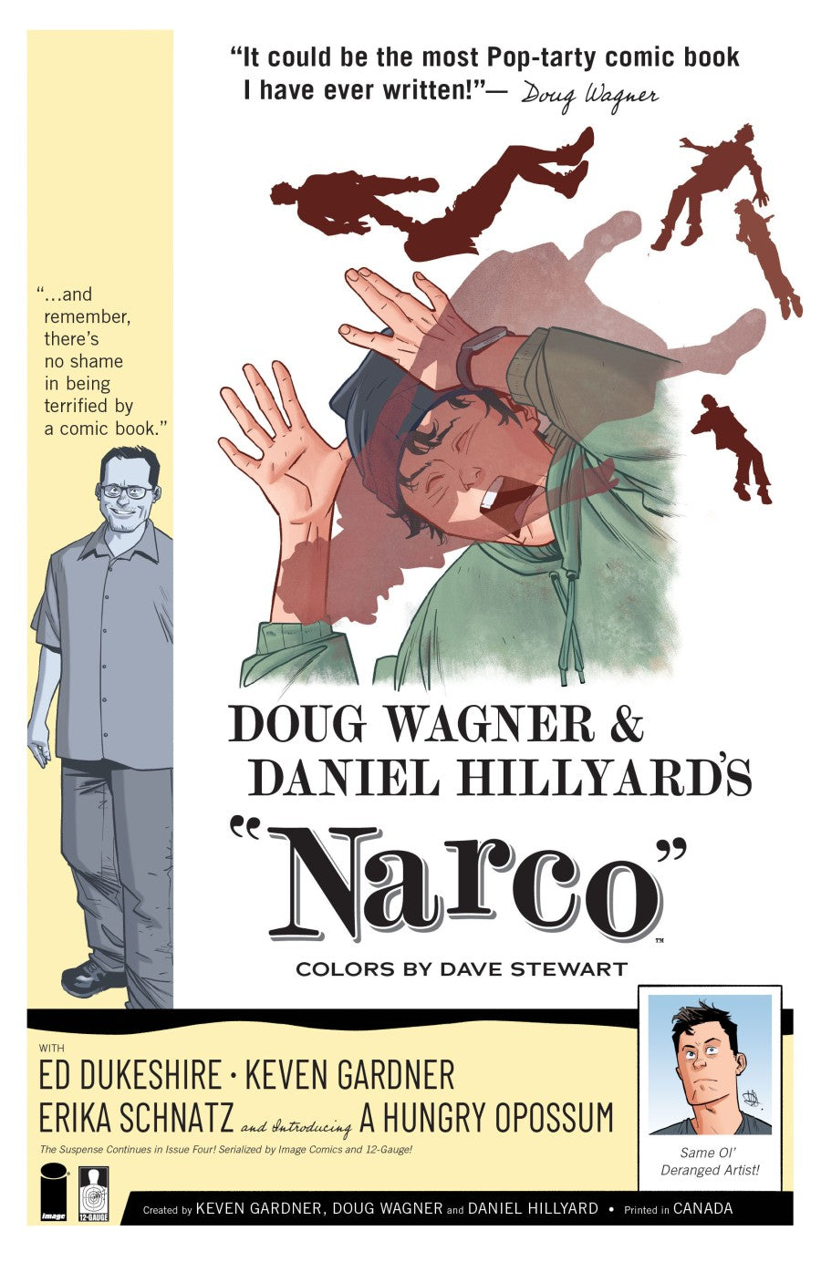 Narco #4 Cover B Daniel Hillyard Hitchcock Homage Variant