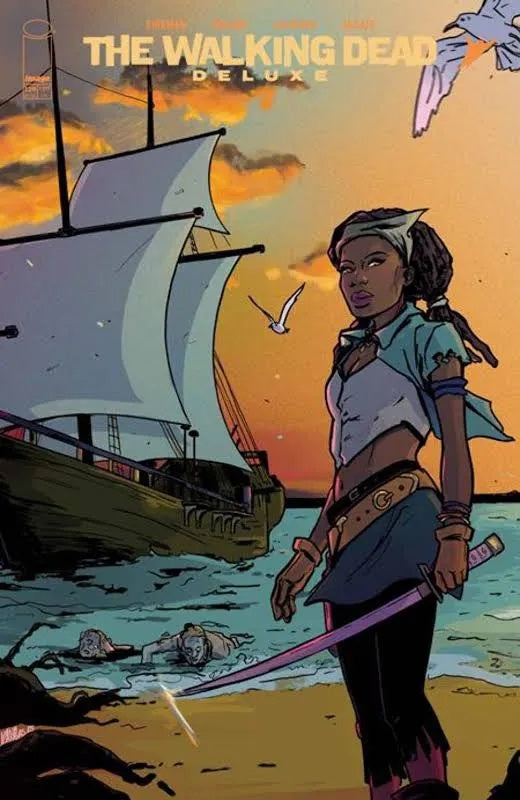 The Walking Dead Deluxe #139 Cover C Liana Kangas Connecting Variant