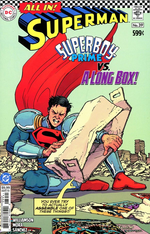 Superman #39 Cover D Chris Burnham Variant