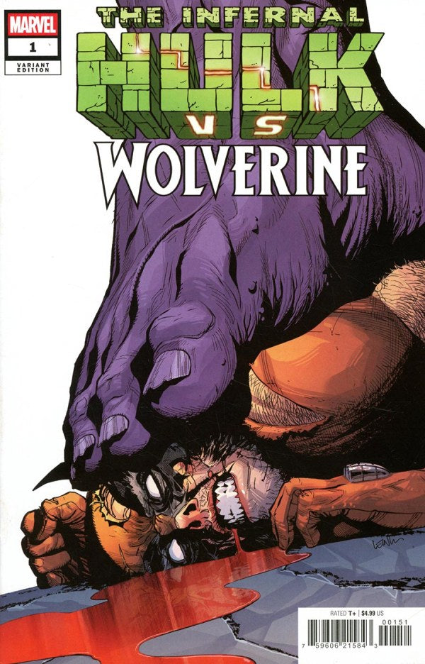 Infernal Hulk vs. Wolverine #1 Leinil Francis Yu Variant