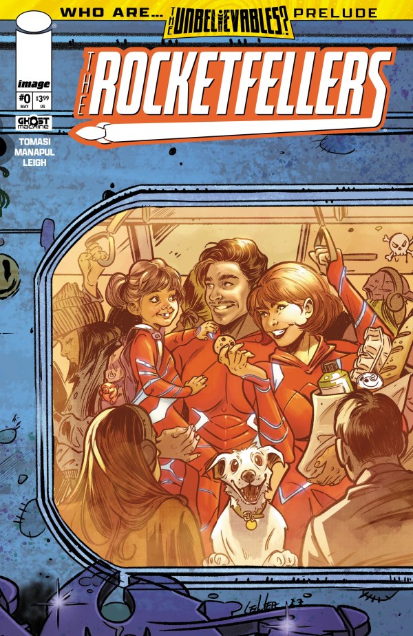 The Rocketfellers #0 Cover C Leila Leiz Wraparound Variant