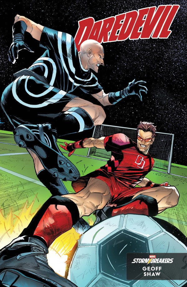 Daredevil #4 Geoff Shaw Marvel Soccer Variant