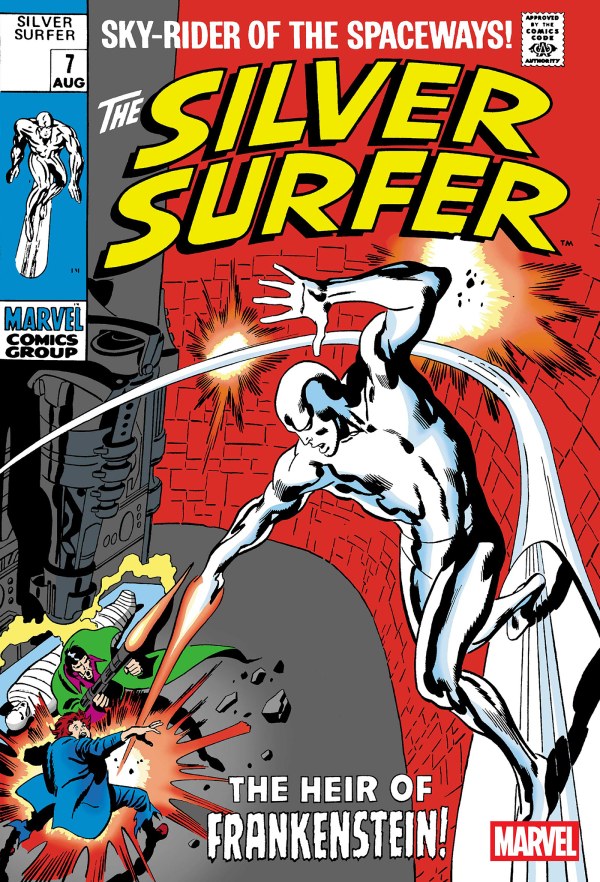 The Silver Surfer #7 Facsimile Edition 2026 Foil Variant