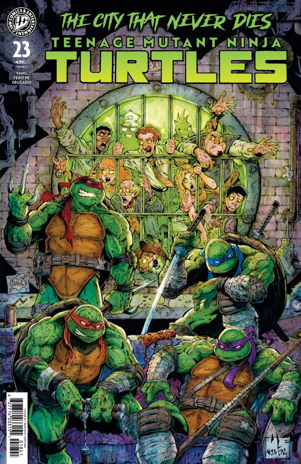 Teenage Mutant Ninja Turtles #23 Cover C Marcelo Ventura Variant