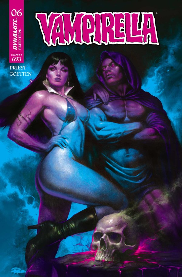 Vampirella #6 Cover K Lucio Parrillo Ultraviolet Variant