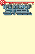 The Man of Steel #1 Facsimile Edition 2026 Blank Variant