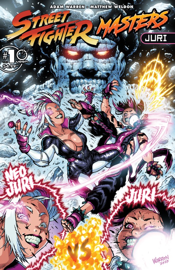 Street Fighter Masters: Juri #1 Cover D 1:5 Adam Warren Variant