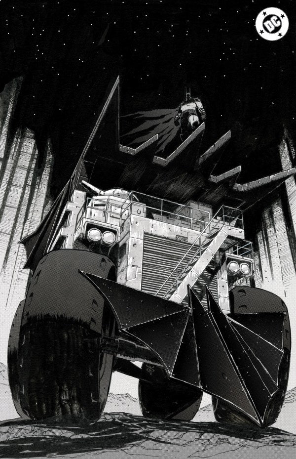 Absolute Batman 2025 Annual #1 3rd Printing Nick Dragotta Black & White Foil Virgin Variant