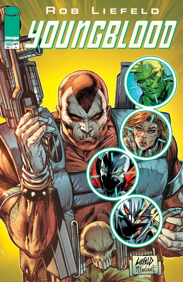 Youngblood #100 Cover O Rob Liefeld Image Characters Variant