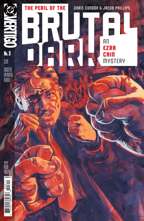 The Peril of the Brutal Dark: An Ezra Cain Mystery #3 Cover A
