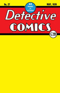 Detective Comics #27 Facsimile Edition 2026 Blank Variant