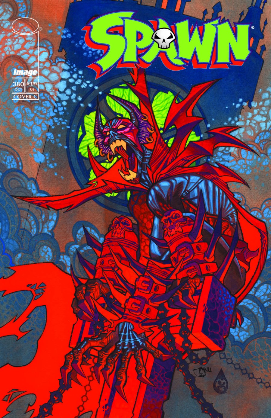 Spawn #380 Cover C Shawn Crystal Halloween Monster Variant
