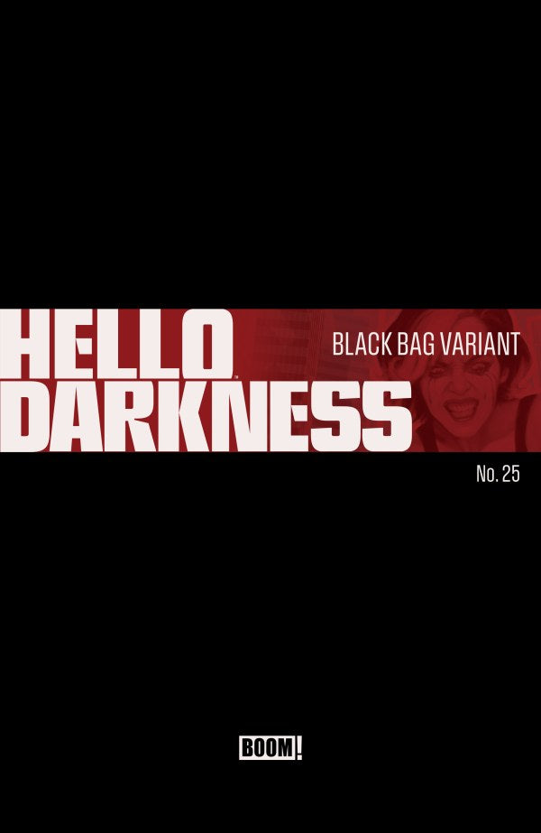 Hello Darkness #25 Cover D Josh Hixson Black Bag Variant