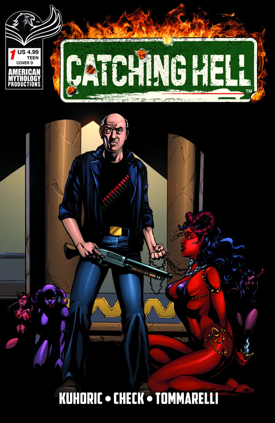Catching Hell #1 Cover D Buz Hasson Variant