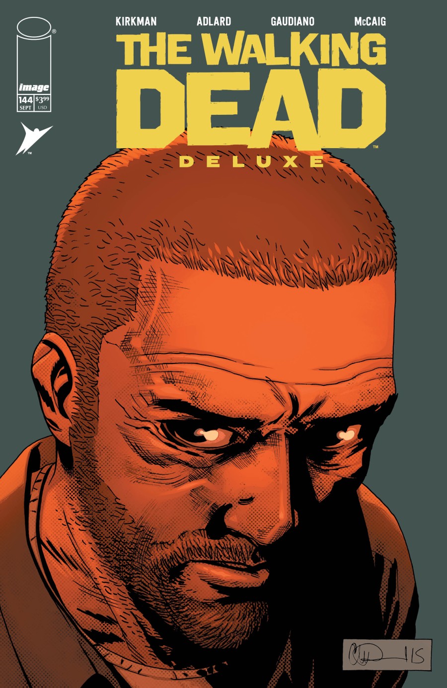The Walking Dead Deluxe #144 Cover B Charlie Adlard Variant