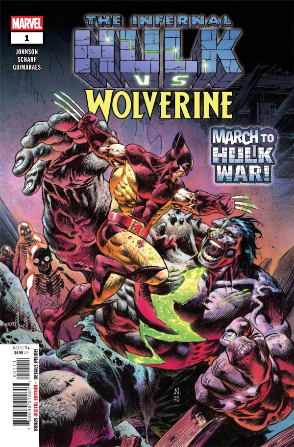Infernal Hulk vs. Wolverine #1 Cover A