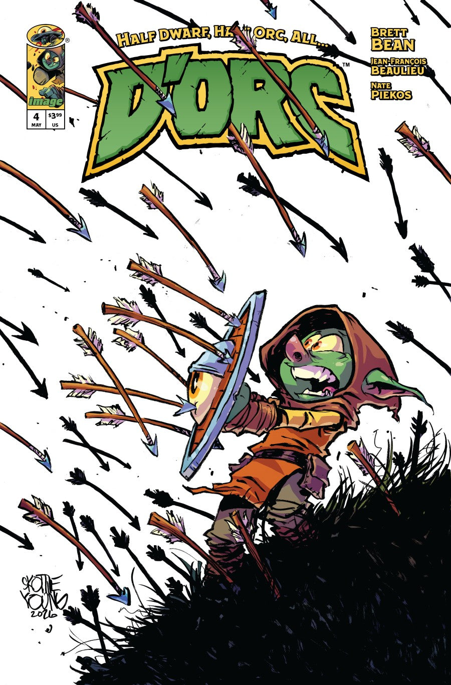 D'Orc #4 Cover B Skottie Young Variant