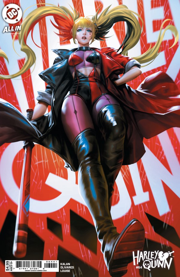 Harley Quinn #64 Cover D Derrick Chew Variant