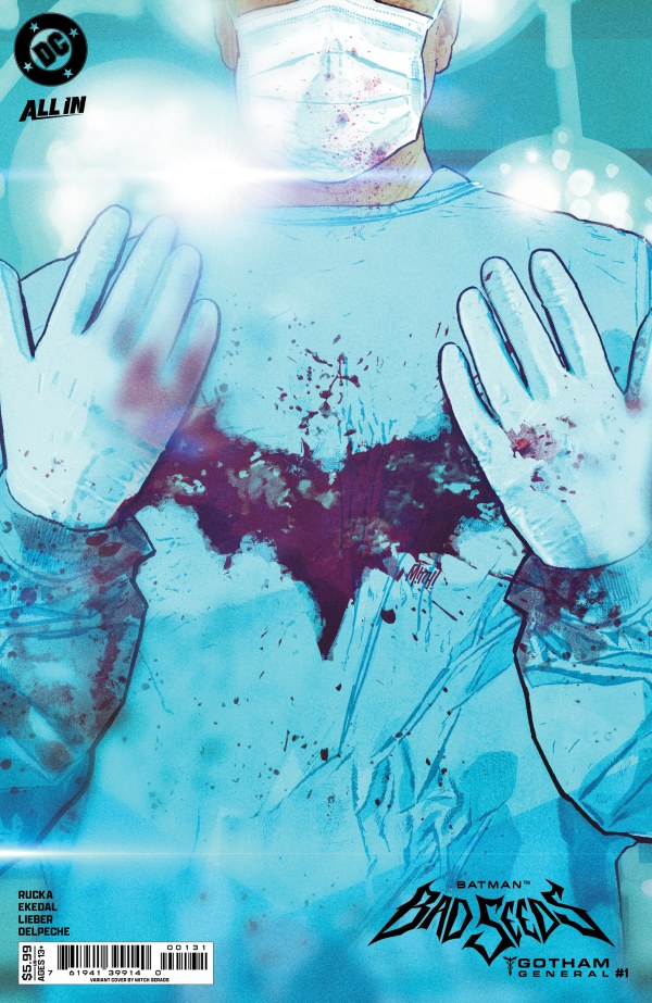 Batman: Bad Seeds – Gotham General #1 Cover C Mitch Gerads Variant