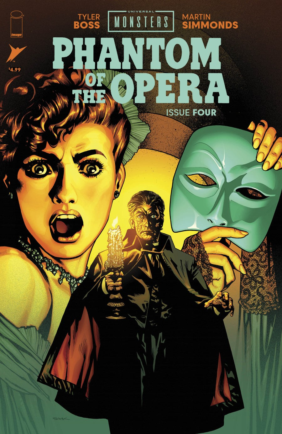 Universal Monsters: Phantom of the Opera #4 Cover B Ryan Sook Variant