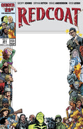 Redcoat #21 Cover C Blank Variant