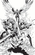 The Scorched #56 Cover B Yıldıray Çınar Black & White Virgin Variant