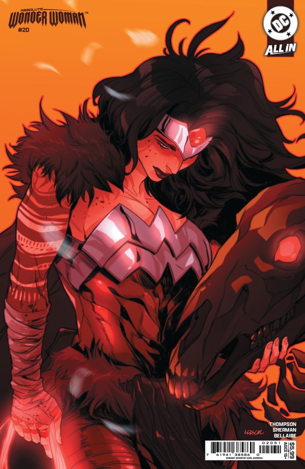 Absolute Wonder Woman #20 Cover C Karl Kerschl Variant