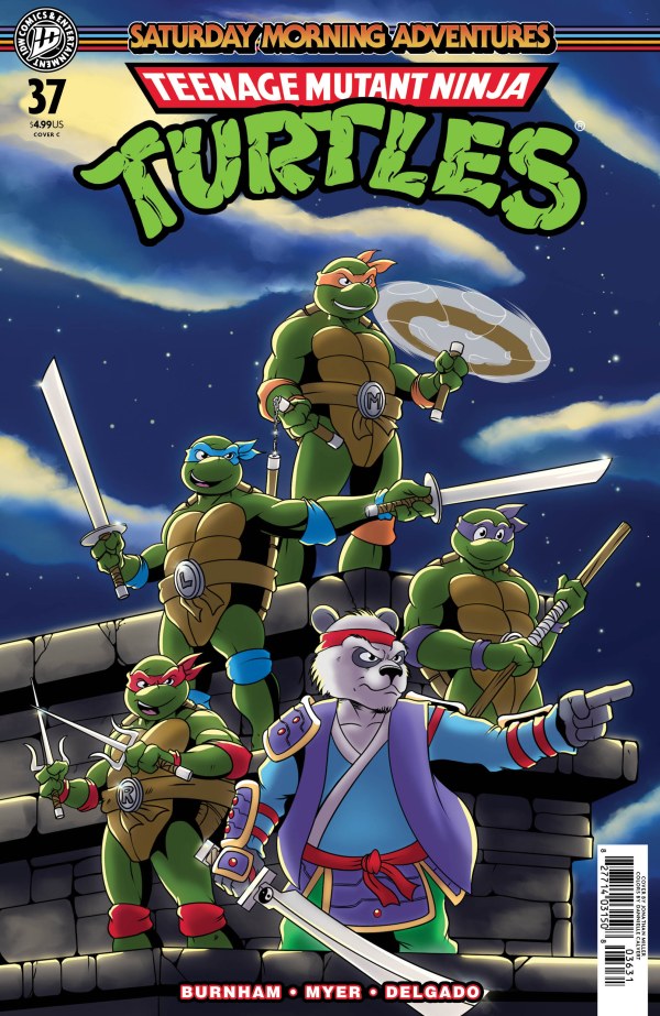 Teenage Mutant Ninja Turtles: Saturday Morning Adventures #37 Cover C Jonathan Miller Variant