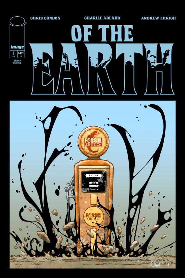 Of the Earth #1 2nd Printing Charlie Adlard