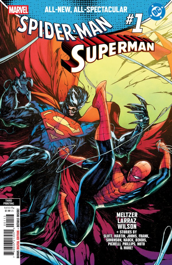 Marvel / DC: Spider-Man / Superman #1 3rd Printing Alessandro Cappuccio