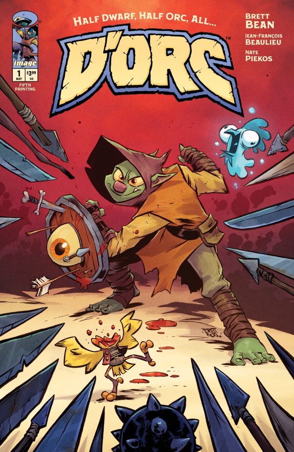 D'Orc #1 5th Printing Brett Bean