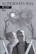 Supernatural #7 Cover J John Amor Black & White Variant