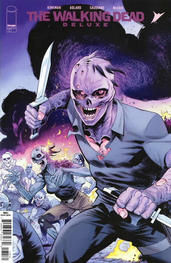 The Walking Dead Deluxe #135 Cover C Cliff Rathburn Connecting Variant