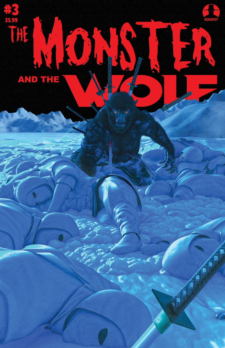 Mark Spears Monsters: The Monster and the Wolf #3 Cover A